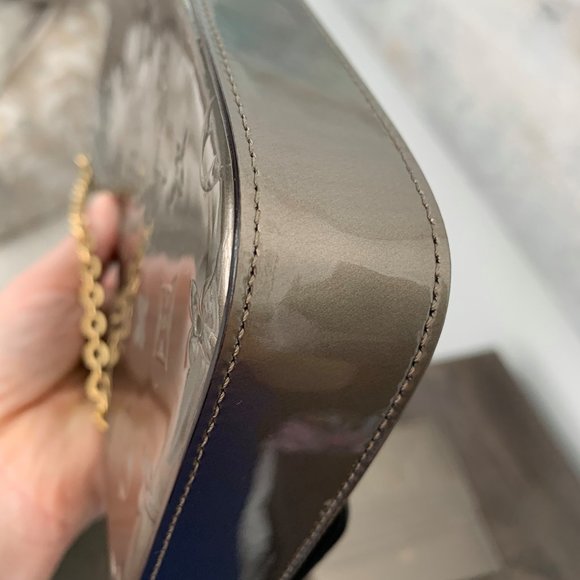 SOLD NEW Louis Vuitton Pochette Felicie Champage Vernis - Picture 4 of 14